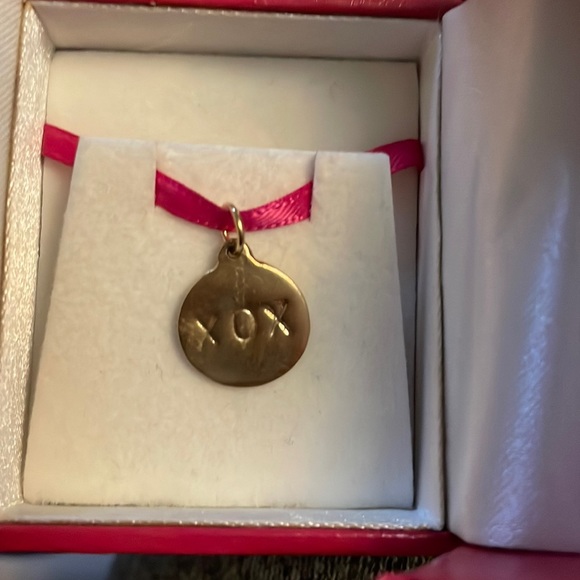 Helen Ficalora Jewelry - Helen Ficalora XOX gold disk charm BRAND NEW IN BOX